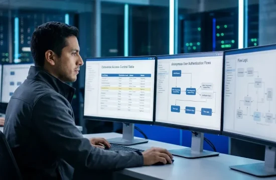 Technical insights on implementing Power Pages for external public portals securely.